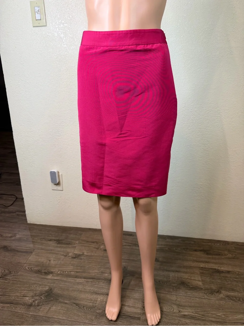 Vintage Red Valentino Night Red Skirt Size Small Classic Pencil Skirt